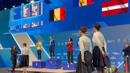 Încă trei medalii pentru România la Europenele de haltere