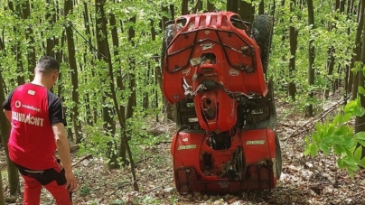 Accident cu un ATV, o femeie a fost rănită
