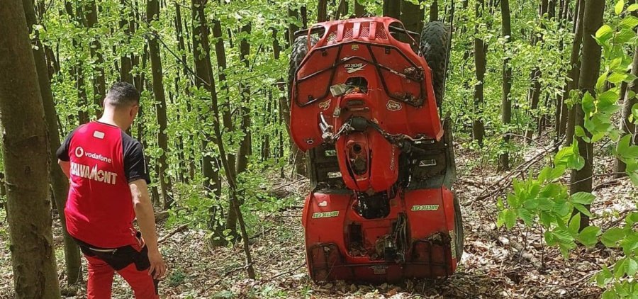 Accident cu un ATV, o femeie a fost rănită