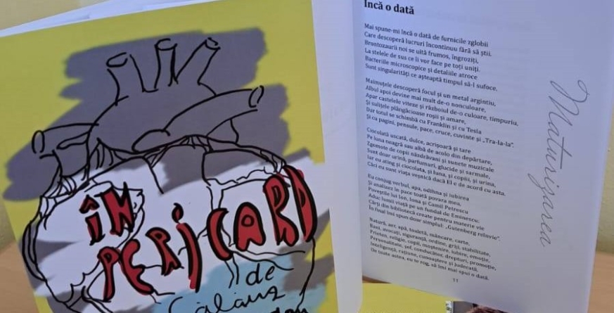 Un licean de la ”Șincai” își face debutul pe tărâm literar, lansând o carte de poezii
