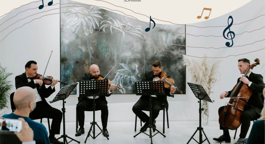 Seară muzicală alături de Cvartetul Euroart și soprana Mihaela Hotea