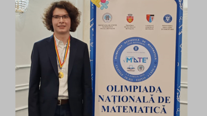 O nouă performanță pentru lucacistul Victor Dragoș – medalie de aur și premiul III la Olimpiada Națională de Matematică pentru clasele IX-XII
