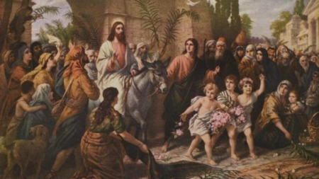 Intrarea în Ierusalim –  Povestea Floriilor
