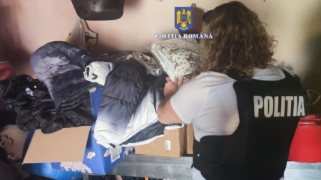Percheziții în Baia Mare și Sălsig într-un dosar privind produse contrafăcute