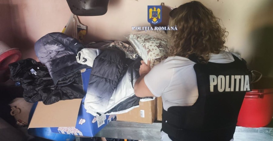 Percheziții în Baia Mare și Sălsig într-un dosar privind produse contrafăcute