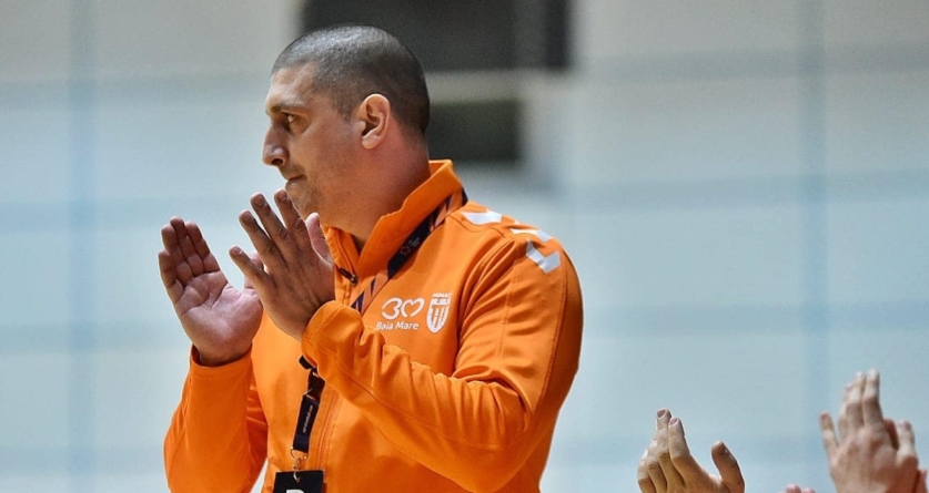 Alexandru Sabou a revenit la CS Minaur, dar la echipa feminină. Și nu ca antrenor principal, ci ca secund