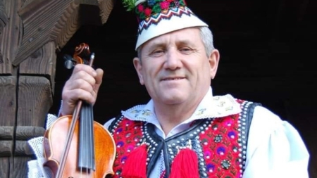 Gheorghe Florea, ceterașul renumit din Maramureș, a împlinit azi o frumoasă vârstă
