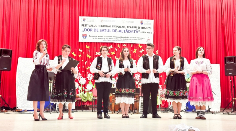 În Șomcuta Mare va avea loc Festivalul Național de Poezie, Teatru și Tradiții „Dor de satul de-altădată”, ediția a IV-a