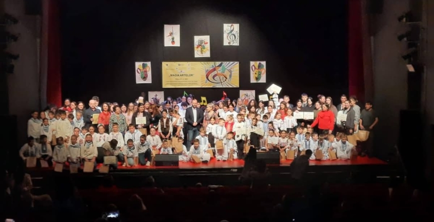 Copiii talentați care au cucerit scena: Premiile oferite la cea de-a II-a ediție a evenimentului „Magia Artelor”