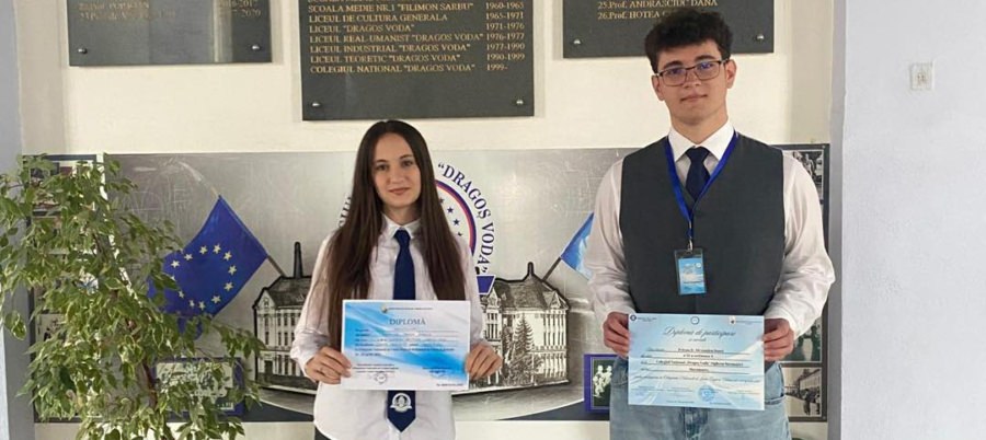 Rezultate frumoase obținute de elevii de la Colegiul „Dragoș Vodă” la Olimpiada Națională de Limba Engleză