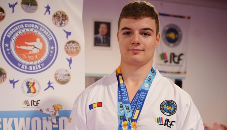 Bogdan Roman de la ACS Ge-Baek Baia Mare, dublu medaliat european