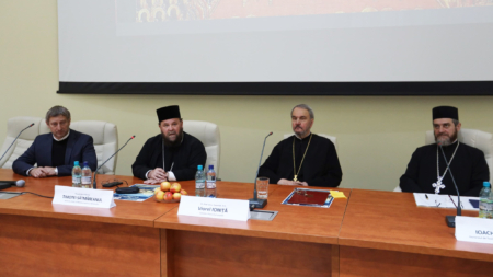 Părintele Prof. Univ. Emerit Dr. Viorel Ioniță a susținut o conferință la Domeniul de Teologie Ortodoxă din Baia Mare
