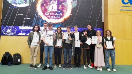 Elevii de la „Lucaciu” au fost din nou la înălțime la Olimpida Națională de Astronomie și Astrofizică