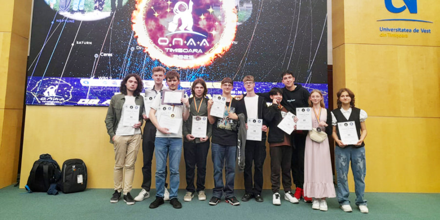 Elevii de la „Lucaciu” au fost din nou la înălțime la Olimpida Națională de Astronomie și Astrofizică