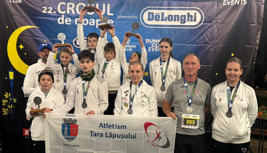 Noi rezultate frumoase obținute de sportivii A.C.S Athletic Târgu Lăpuș la Crosul de Noapte DeLonghi, respectiv la Thermal trail race 2025