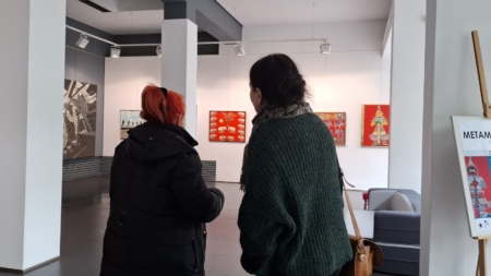 Orhideia Hrișcă expune pe simezele Galeriei de Artă UAP Baia Mare