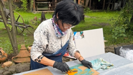 “Tabără de pictură” în Baia Sprie