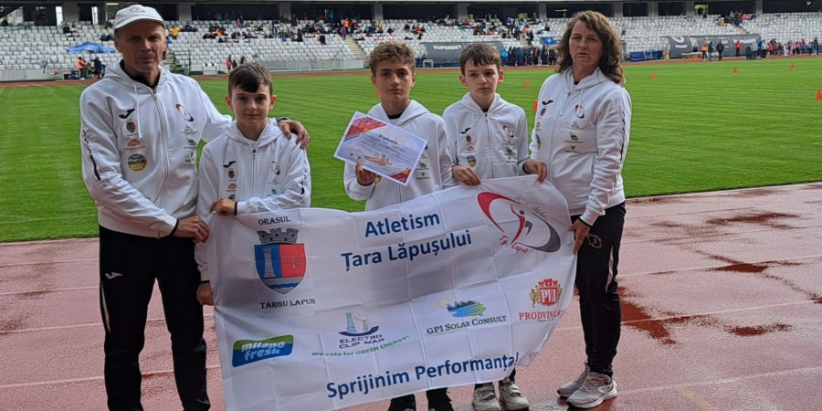 Sportivii din cadrul A.C.S. Athletic Târgu Lăpuș, rezultate foarte bune la Campionatele Naționale Zonale aer liber, U14, U13 – Nord-Vest