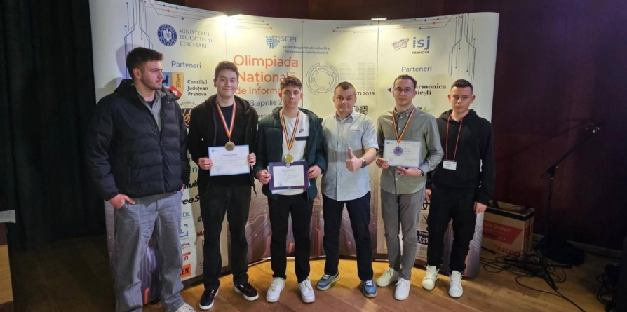 Bronz obținut de un elev de la Colegiul „Dragoș Vodă” Sighetu Marmației la Olimpiada Națională de Informatică