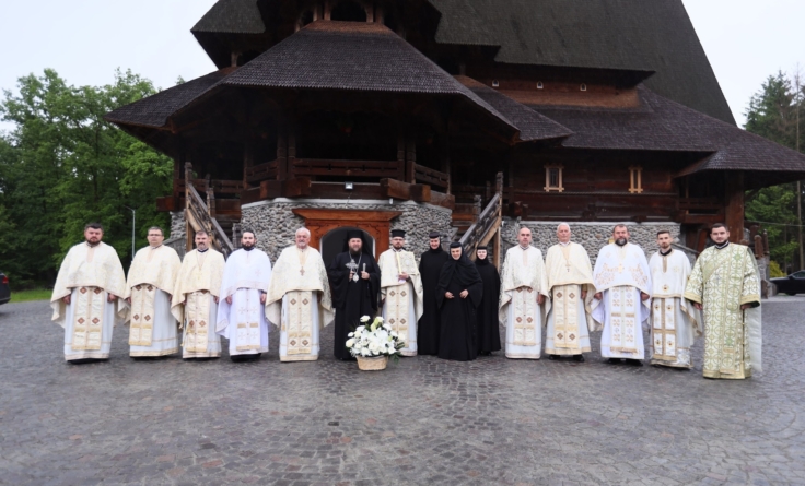 Slujire arhierească la Mănăstirea Săpânța–Noul Peri
