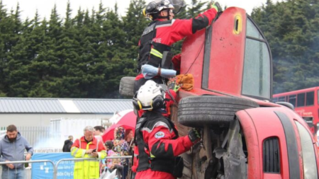 Maramureșeni la The Irish National Extrication and Trauma Challenge