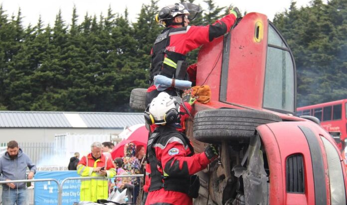 Maramureșeni la The Irish National Extrication and Trauma Challenge