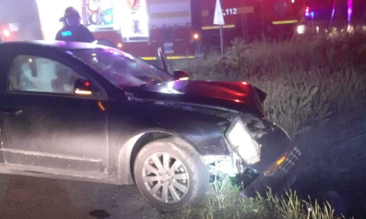 Șofer maramureșean la spital după o coliziune cu un cap de pod