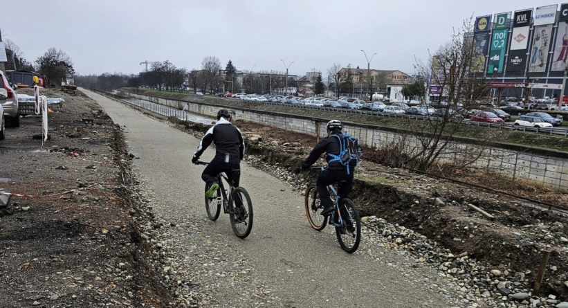 Probleme pentru pista de biciclete de pe malul Săsarului
