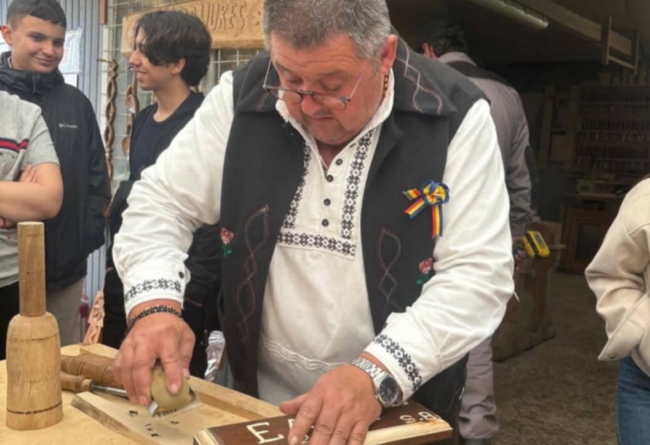 Meșterul popular Sabin Bumb, la ceas aniversar