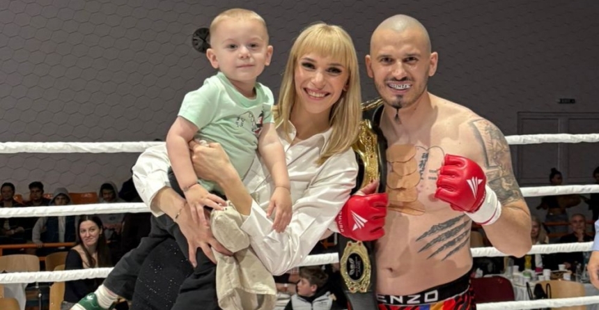 Ionuț „Kenzo” Rogoz își încheie cariera în stil mare: Victorie prin KO și o centură istorică pentru Baia Mare