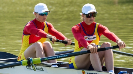 Șase medalii pentru România în prima zi a finalelor de la Campionatele Europene de canotaj