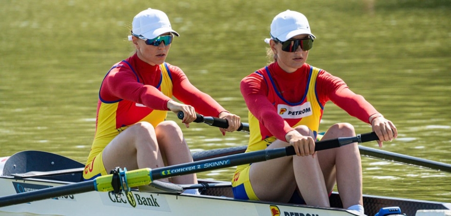 Șase medalii pentru România în prima zi a finalelor de la Campionatele Europene de canotaj