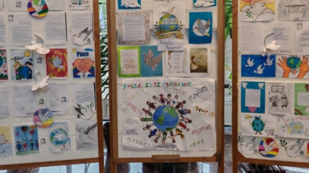 „Scrisoare către tine, PACE!” – o expoziție a copiilor