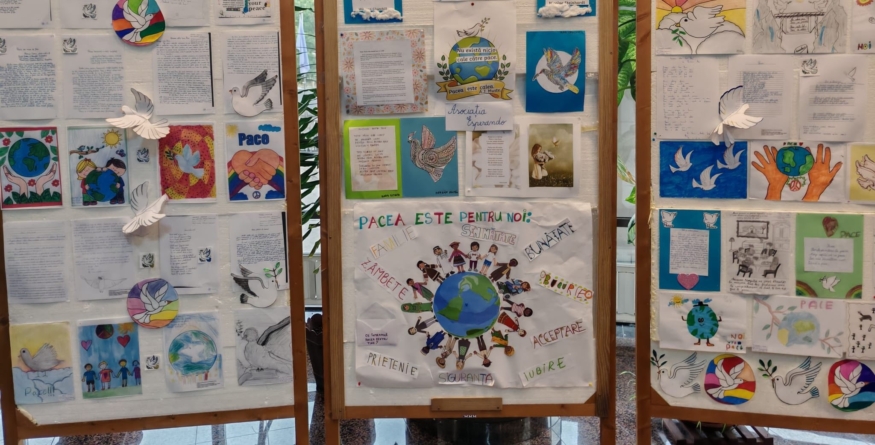 „Scrisoare către tine, PACE!” – o expoziție a copiilor