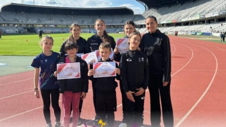 Locuri de podium pentru micii atleți de la Fabrica de Campioni