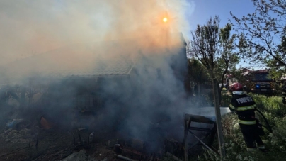 Incendiu la o anexă gospodărească din Seini