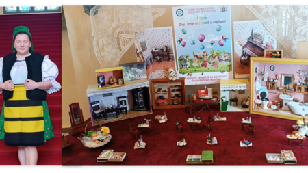 Proiect de suflet: Muzeograf Laura Hybris a creat o lume în miniatură din materiale reciclate, pe care o puteți admira la Centrul Cultural Pastoral din Sighetu Marmației