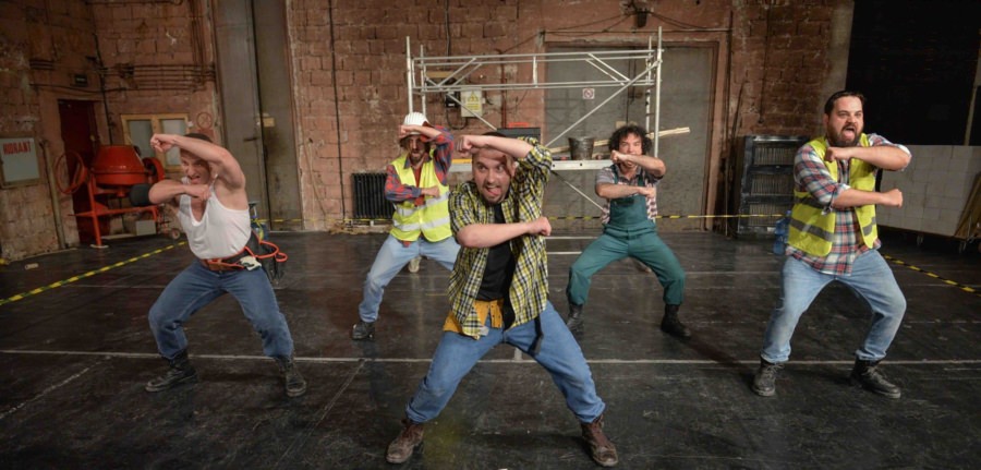 Spectacolul ”Șantier”, la Festivalul Internațional de Teatru Nou