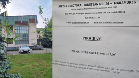 Rezultatele din turul 1 al alegerilor prezidențiale din Maramureș, validate de BEC