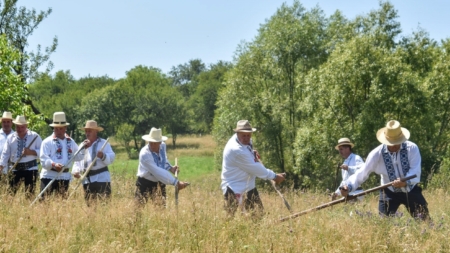 Tradiția merge mai departe: În Sălnița se organizează ediția a II-a a evenimentului „Clacă de coasă”