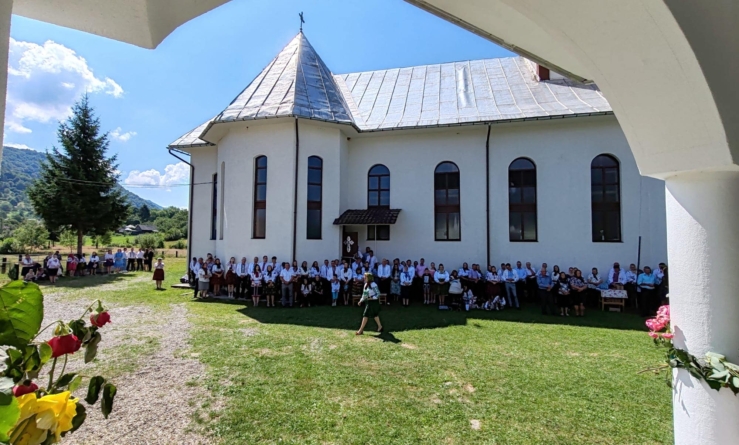 Parohia Ortodoxă Ucraineană Valea Vișeului aniversează 35 de ani de la punerea pietrei de temelie