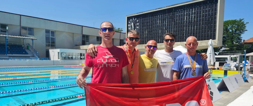 Echipa Flykick Team Baia Mare a obținut premii numeroase la Campionatul național de înot Masters 2025