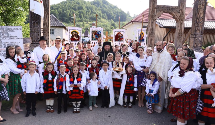 A fost hramul Parohiei Valea Muntelui Bârsana