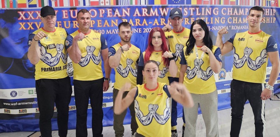 Șase medalii pentru sportivii de la Unirea Șișești la Campionatul European de Skandenberg