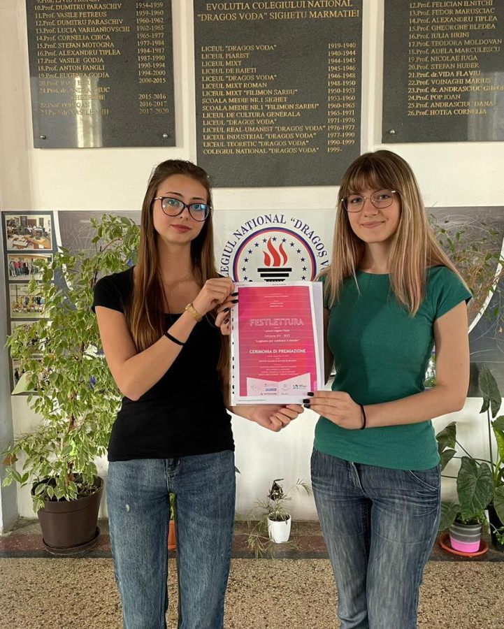 Premiu de excelență pentru Colegiul Național „Dragoș Vodă” Sighetu Marmației la Concursul de limba italiană „FESTLETTURA”