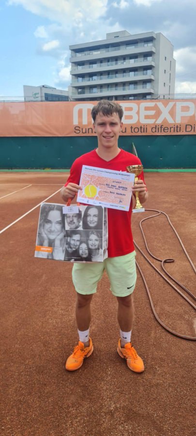 Tenis: Șerban Rus-Apan de la Clubul Sportiv „Orizont” Baia Mare, din nou campion