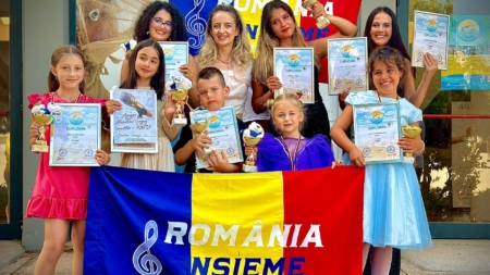 Copiii de la Insieme Music School Baia Mare au strălucit pe scena Festivalului Internațional „Aire Nuevo” din Barcelona