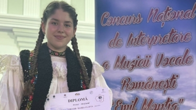 Maria Voevod a fost premiată în cadrul Concursului Național de Interpretare a Muzicii Vocale Românești „Emil Monția”