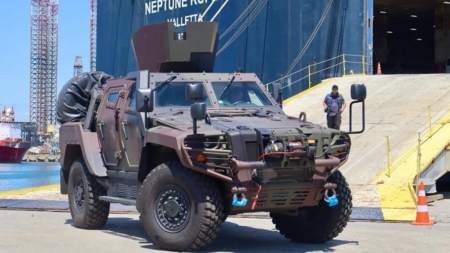 Cobra II – blindatele Otokar au ajuns în România