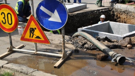 Baia Mare – Avarie majoră la o conductă de apă potabilă